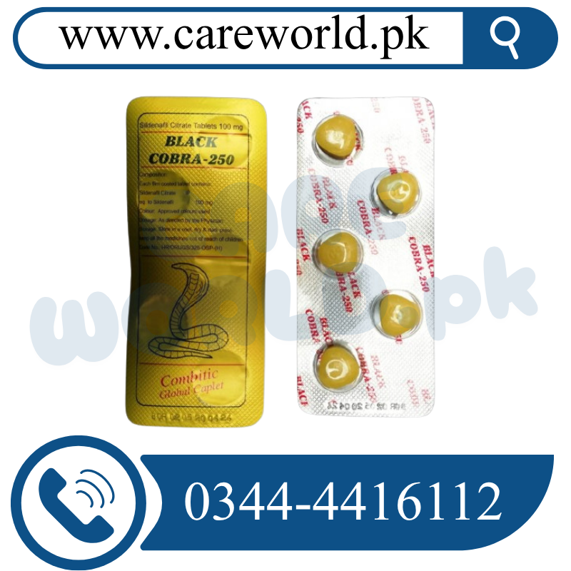 Black Cobra 250mg Tablets
